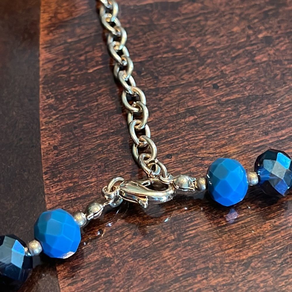 Designer Beaded Multi Color Necklace. - Picture 9 of 12